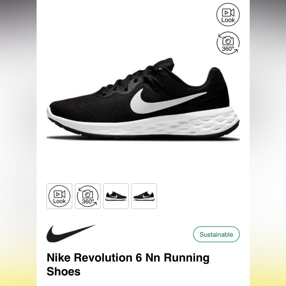 New in Box Nike Revolution 6 NN Men 8